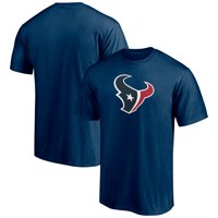 Férfi fanatikusok márkás haditengerészet Houston Texans elsődleges csapat logó póló
