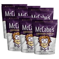 McCabe Caveman Crunch Granola, gabonamentes, gluténmentes, mandula kesudió, oz