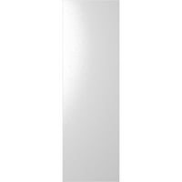 Ekena Millwork 18 W 30 H True Fit PVC Két egyenlő panel parasztház rögzített redőnyök w z-bár, fehér