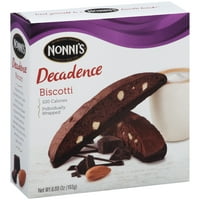 Nonni étcsokoládé mandula Biscotti, gróf, 6. oz