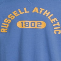 Russell Athletic Férfi és Big Férfi Arch Crew pulóver, S-4XL méretű