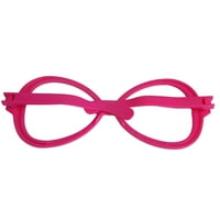 Óriás forró rózsaszín szemüveg, a parti kedvezmények, a műanyag, a mindennapi, a darab ünneplésének módja