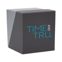 Az idő és a Tru női levendula óra műanyag hevederrel