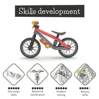 Chillafish BMXie MOTO multi-play balance trainer valódi VROOM Vroom hangokkal és levehető játékmotorral, gyermekbiztos csavarhúzóval