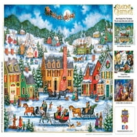 Remekművek Jigsaw Puzzle-Karácsony Este Repülni