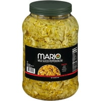 Mario® enyhe szeletelt pepperoncini gal. Befőttes üveg
