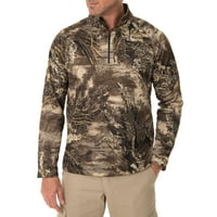 Realtree & Mossy Oak férfi gyapjú előadás camo zip dzseki