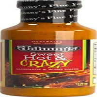 Johnny's Jamaica Me Sweet Hot & Crazy Csation & Marinade, FL OZ