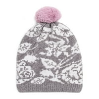 Luks női chenille pom slouch sake