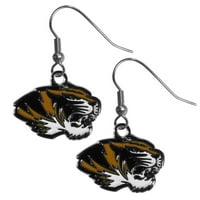 Missouri tigrisek króm lógók fülbevalók