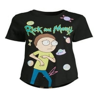 Rick és Morty női grafikus póló rövid ujjú, méretű xs-xxxl