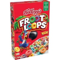 Kelloggs Froot Loops gabonafélék, oz