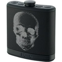 ihome soundflask hordozható Bluetooth hangszóró, szilárd fekete, ibt12