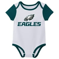 Philadelphia Eagles NB INF Boy 3PK Onesie 9K1N3FGVS 18M