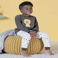 Just Born® Organic kisgyermek fiúk pizsama 2 darab
