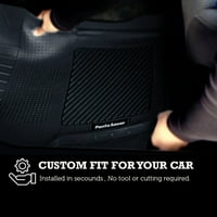 Pantsaver Custom Fit padlószőnyegek a Jaguar XJ 2013-hoz- Minden időjárás-védelem- fekete