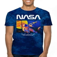 NASA jégfesték férfi és nagy férfi grafikus póló