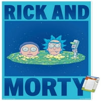 Rick És Morty-Cím Fal Poszter, 22.375 34