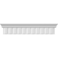 Ekena Millwork 141 Alsó szélesség 3 4 Felső szélesség 3 8 H 7 8 P Dentil Crosshead