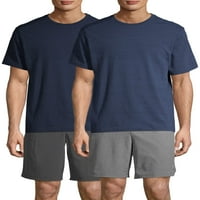 Atlétikai művek férfi és nagy férfi és háromkeverék aktív póló, 2-csomag