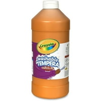 Crayola Narancssárga Mosható Tempera Festék, Préselt Üveg