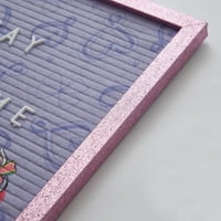 Nickelodeon JoJo Siwa Push Pin Wood Wall Art Letters Lettel