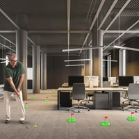 GoSports Pure Putt Sokoldalú Beltéri Kültéri Lyuk Mini Golf Játék Kihívás Szett