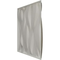 Ekena Millwork 5 8 W 5 8 H Riverbank Endurawall dekoratív 3D fali panel, univerzális idős fémes viharvert acél