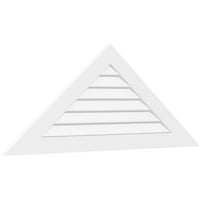 64 W 18-5 8 H háromszög felszíni PVC Gable szellőzőnyílás: Nem funkcionális, W 3-1 2 W 1 P Standard keret