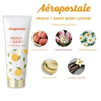Aeropostale Peach plusz százszorszép hidratáló test krém, 6. fl oz